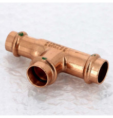 Тройник пресс медный Viega Profipress 18x18x15 мм 315009