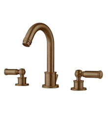 Смеситель для раковины Bossini Liberty на 3 отверстия античная латунь Z001302.022_УЦ
