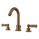 Смеситель для раковины Bossini Liberty на 3 отверстия античная латунь Z001302.022_УЦ
