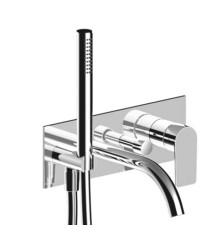 Смеситель для ванны Fantini Myo встраиваемый хром 61 02 V621B