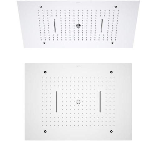 Верхний душ Aquanet 600x430 мм 3 режима (внешняя и скрытая часть) хром AQ2083CR