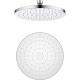 Верхний душ круглый Aquanet 220x12 мм хром AQ2086CR
