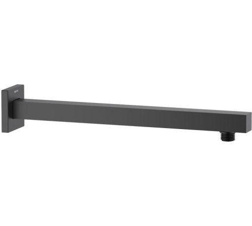 Держатель верхнего душа настенный Aquatek 350 мм матовый черный AQ2175MB