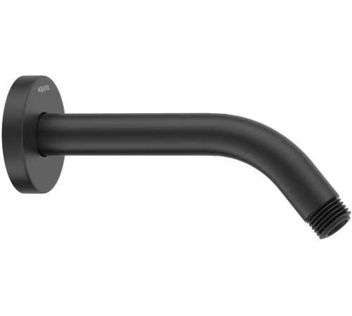 Держатель верхнего душа настенный Aquanet 160 мм матовый черный AQ2173MB