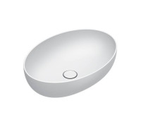 Раковина накладная Catalano Sfera 60х42 см без отверстия белый матовый 0522600021