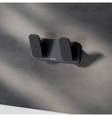 Крючок для полотенец двойной AM.PM Inspire V2.0 черный матовый A50A35622