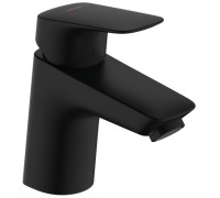 Смеситель для раковины Hansgrohe Logis 70 Push-Open черный матовый 71077670