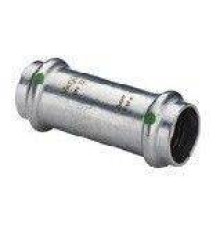 Муфта надвижная Viega Sanpress Inox 28 мм нержавеющая сталь 436407