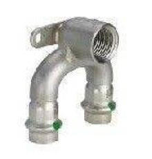 Водорозетка Viega Sanpress Inox 15x1/2 ВР нержавеющая сталь 693718