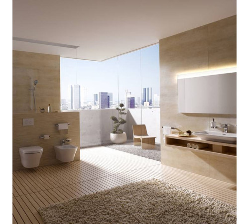 Биде подвесное TOTO MH 40x55x31 см с 1 отверстием CeFiONtect белый BW10045G1#XW