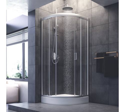 Душевой уголок AM.PM Gem 80x80 см без поддона W90G-401-080WT