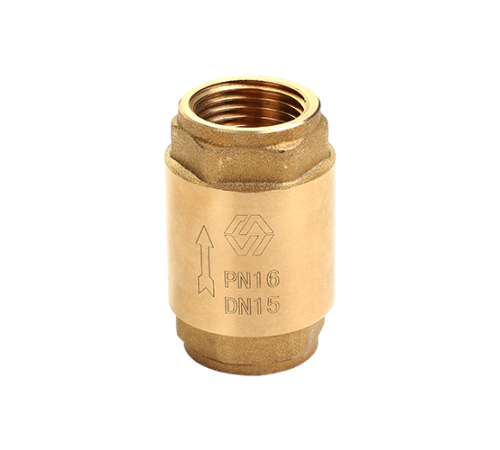 Клапан обратный Högert Technik Premium 1 1/2 ВВ PN 16 с латунным сердечником CV32008