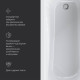 Ванна акриловая AM.PM Sense 170х70 см W76A-170-070W-A