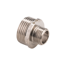 Ниппель переходной Högert Technik 1 1/4 x 1 НН латунь никелированная BF5420706