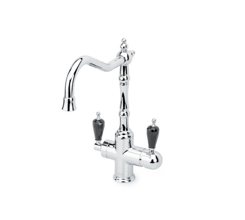 Смеситель для кухни Boheme Kitchen с подключением фильтра хром 113-BSW