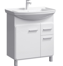 Тумба под умывальник напольная Aqwella Корсика 775х850х510 мм KOR0107