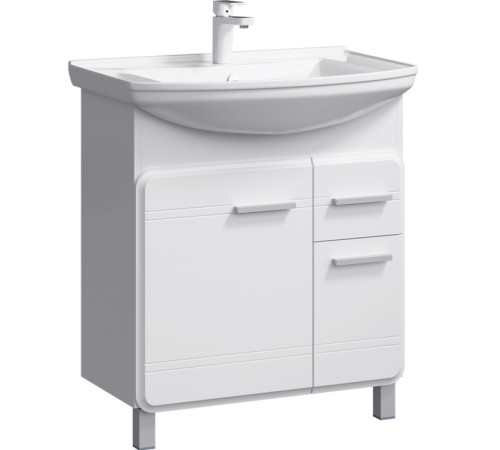 Тумба под умывальник напольная Aqwella Корсика 775х850х510 мм KOR0107