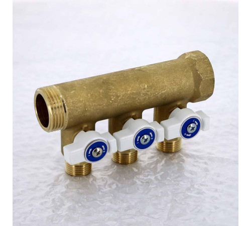 Коллектор Uni-Fitt 1 НВ 3 выхода 1/2 Н 40 мм 424G4230
