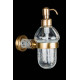 Дозатор для жидкого мыла подвесной Boheme Murano Cristal бронза 10912-CRST-BR