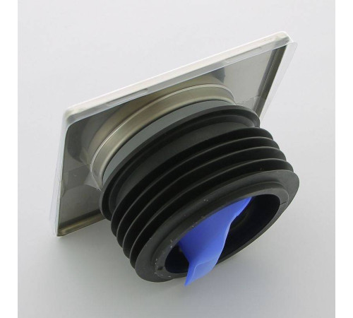 Насадка для трапа McAlpine с решеткой из нержавеющей стали 150 мм сухой затвор MRFGC3SSV-110