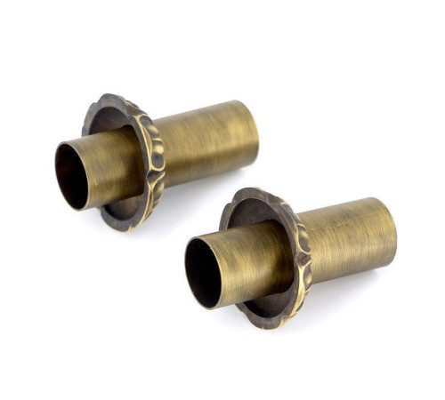 Комплект подключения Carlo Poletti Artistic розетка и накладки на трубу 50-25 70 мм A67011MA