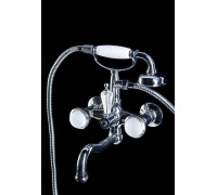 Смеситель для ванны с душем Boheme Satine хром глянцевый 273-ST