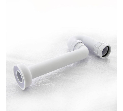 Сифон McAlpine трубный 1 1/2 x 40 мм без выпуска с отражателем MRSK14