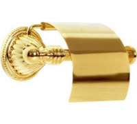 Держатель туалетной бумаги с крышкой Boheme Hermitage золото 10350