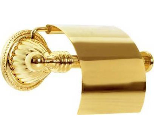 Держатель туалетной бумаги с крышкой Boheme Hermitage золото 10350