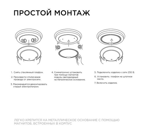 Модуль светодиодный Apeyron Electrics 02-60