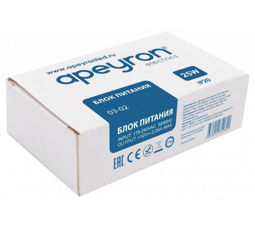 Блок питания Apeyron Electrics 03-02