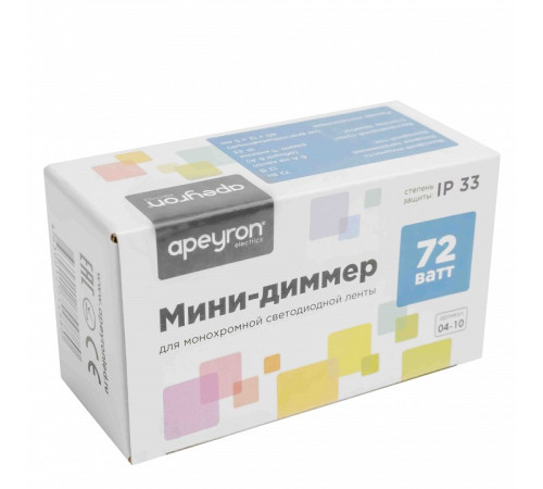 Контроллер-диммер с пультом ДУ Apeyron Electrics 04-10