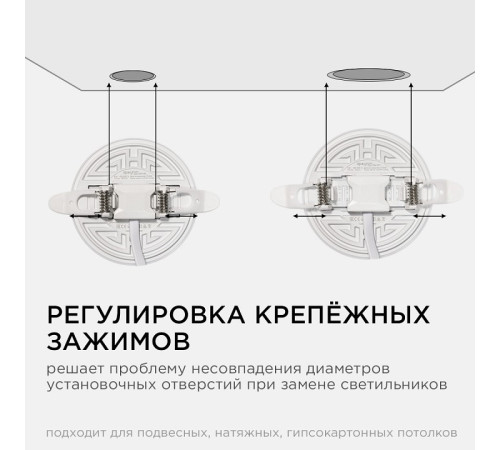 Встраиваемый светильник Apeyron Electrics 06-101