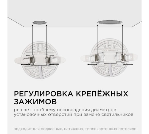 Встраиваемый светильник Apeyron Electrics 06-102