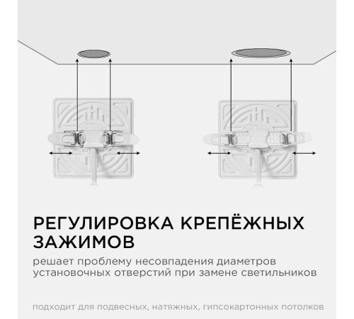 Встраиваемый светильник Apeyron Electrics 06-117