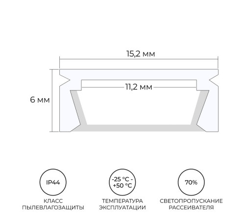 Короб накладной Apeyron Electrics 08-01-Б