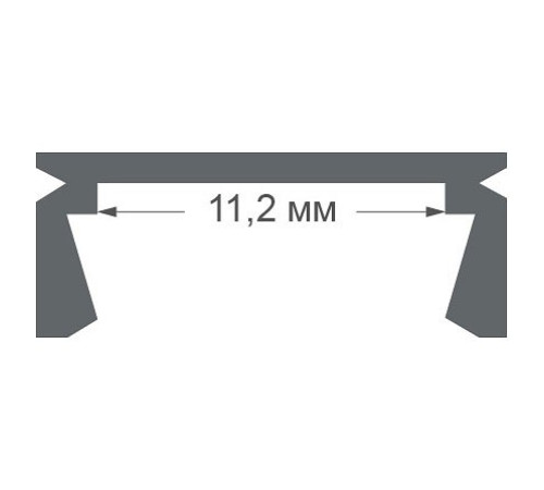 Профиль накладной Apeyron Electrics 08-05-01Ч
