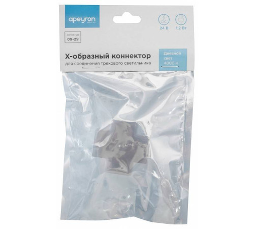 Соединитель X-образный для модульных светильников Apeyron Electrics 09-29