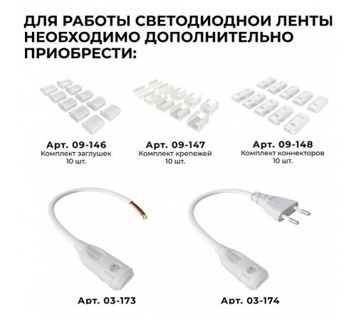 Лента светодиодная Apeyron Electrics 10-110