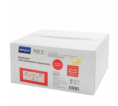 Комплект с лентой светодиодной Apeyron Electrics 10-57