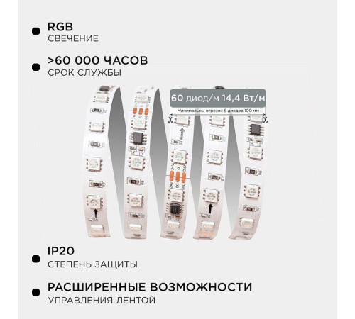 Комплект с лентой светодиодной Apeyron Electrics 10-93