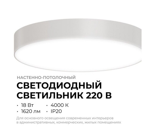 Накладной светильник Apeyron Electrics 18-155