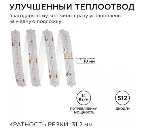 Лента светодиодная Apeyron Electrics 207ОО