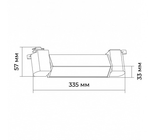Накладной светильник Apeyron 25-10 LED 12 Вт