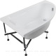 Ванна акриловая Aquanet Neo 140x80 L левая в комплекте 00366410