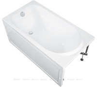 Ванна акриловая Aquanet West 130x70 см в комплекте 00205300
