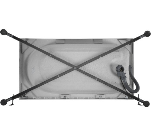 Ванна акриловая Aquanet West 130x70 см в комплекте 00205300