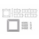 Рамка на 4 поста Ambrella Volt Line AF110504