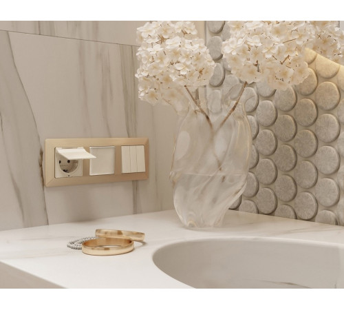 Рамка на 5 постов Ambrella Volt Line AF110605