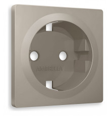 Накладка для розетки с заземлением Ambrella Volt Quant AP3660
